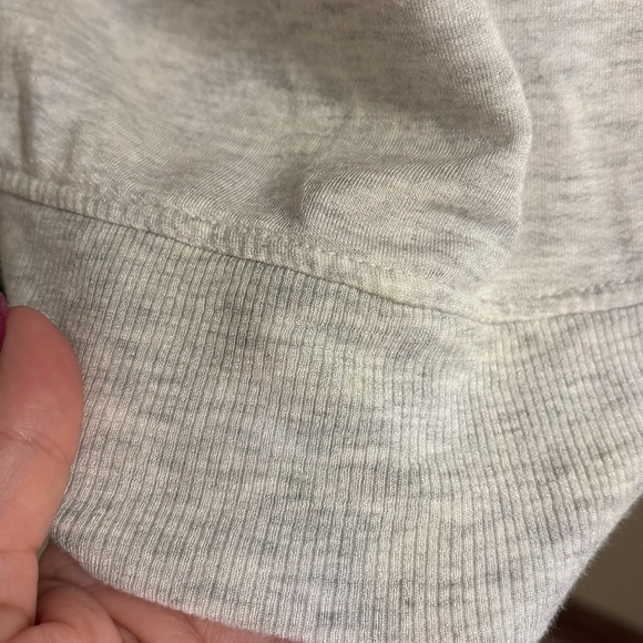 ATHLETA women’s super soft open modal back leisure top long sleeve light gray M - Picture 4 of 10